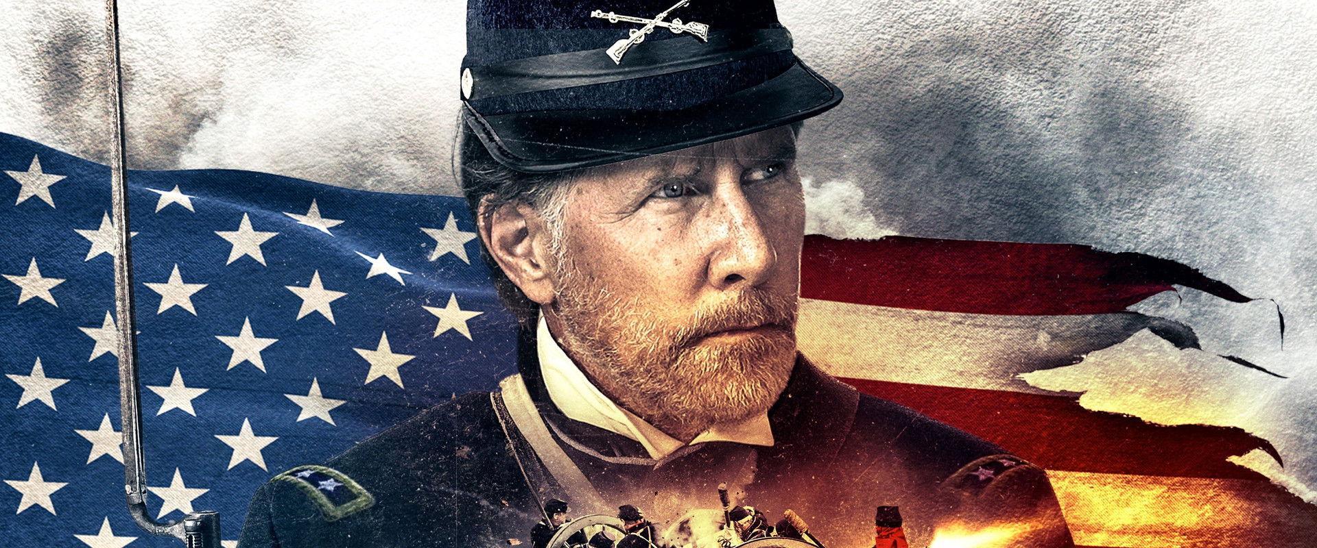 American Confederate backdrop