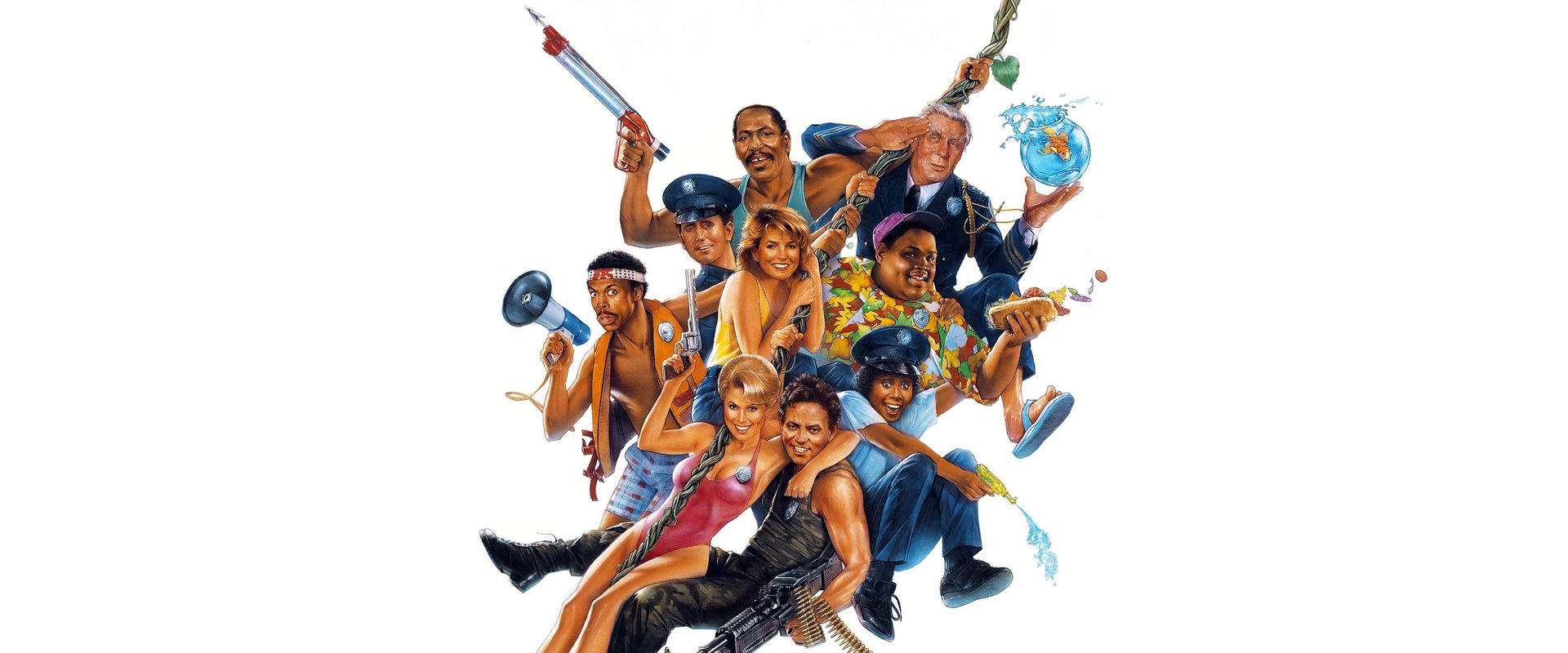 Police Academy 5: Assignment Miami Beach backdrop