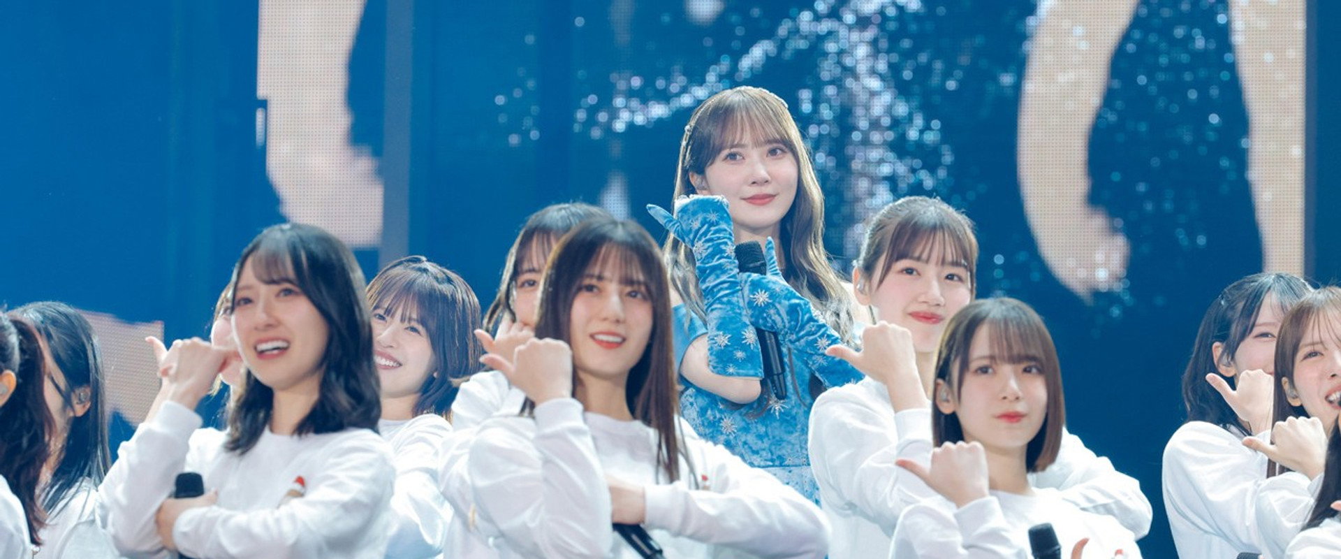 日向坂46「卒業写真だけが知ってる」 Live from Happy Magical Tour 2024 @ 東京ドーム backdrop