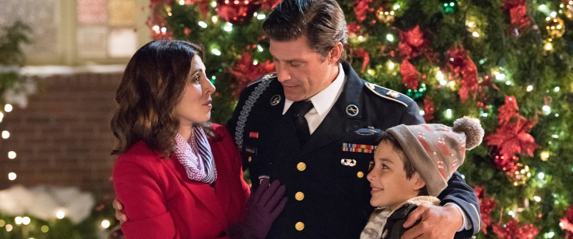 The Christmas Note backdrop