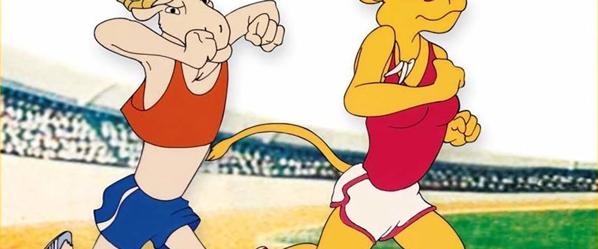 Animalympics backdrop