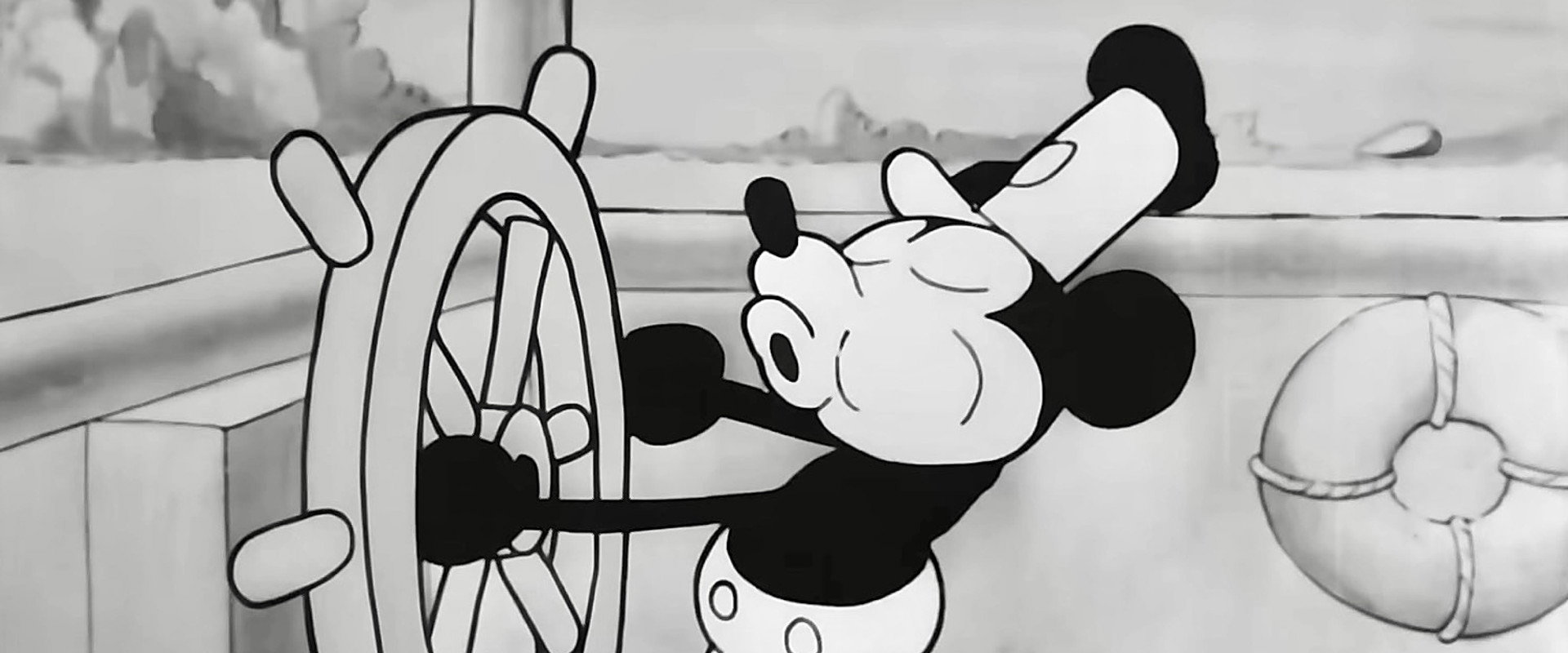 Steamboat Willie backdrop