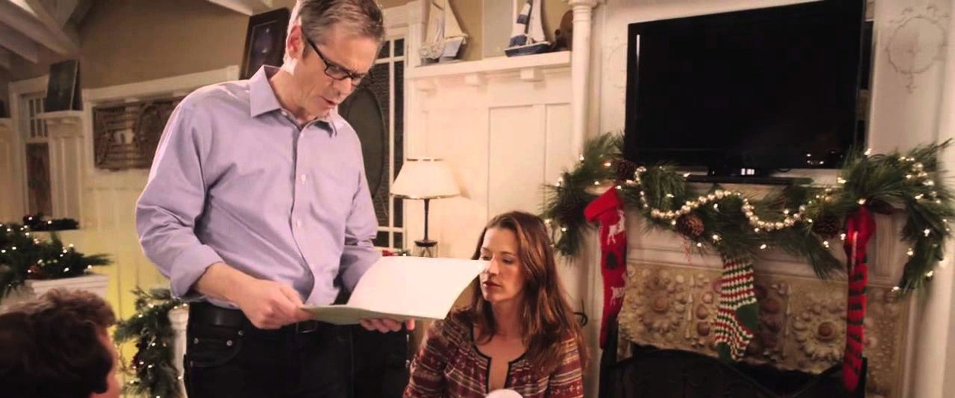 Chilly Christmas backdrop