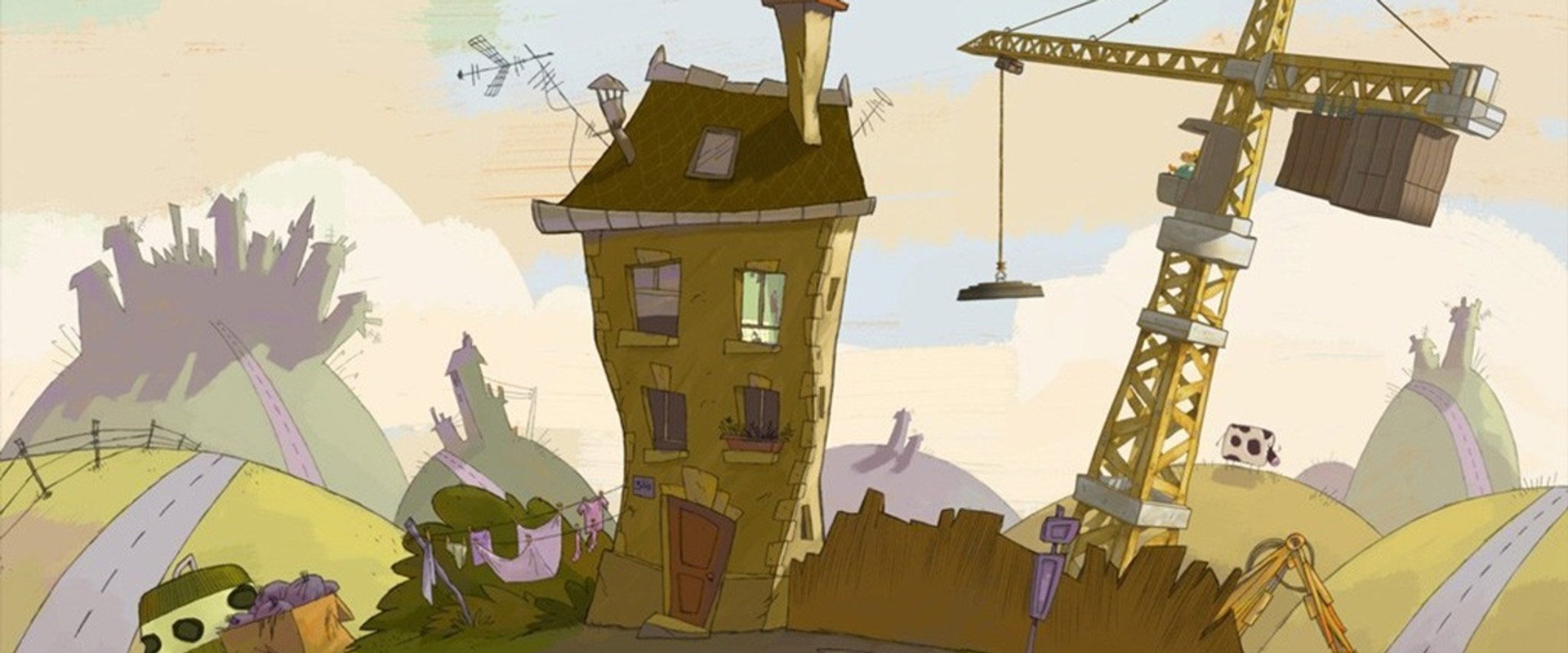 The Building backdrop