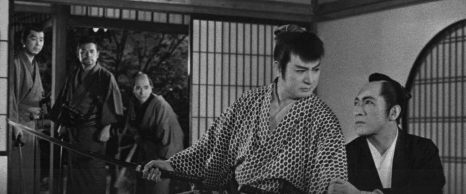 Eight Views of Samurai backdrop