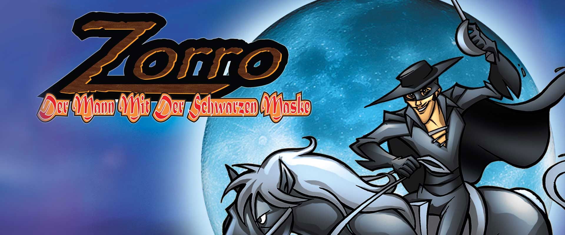 The Amazing Zorro backdrop