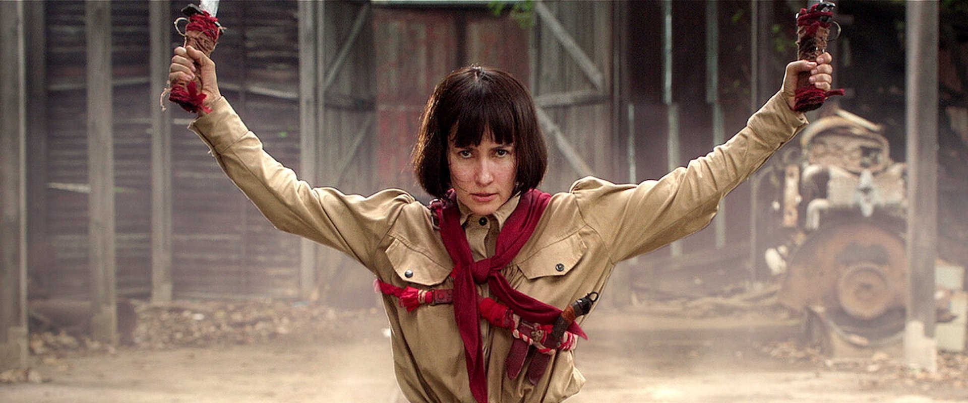 Bua Pun, Beauty and the Blade backdrop