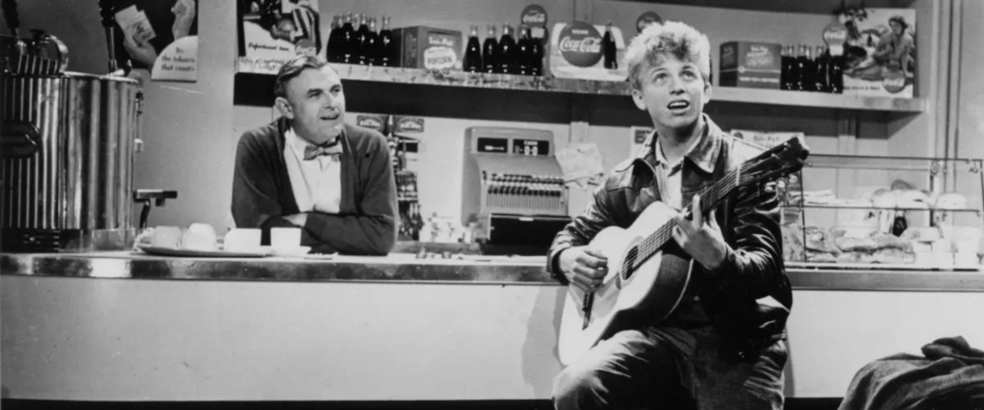 The Tommy Steele Story backdrop