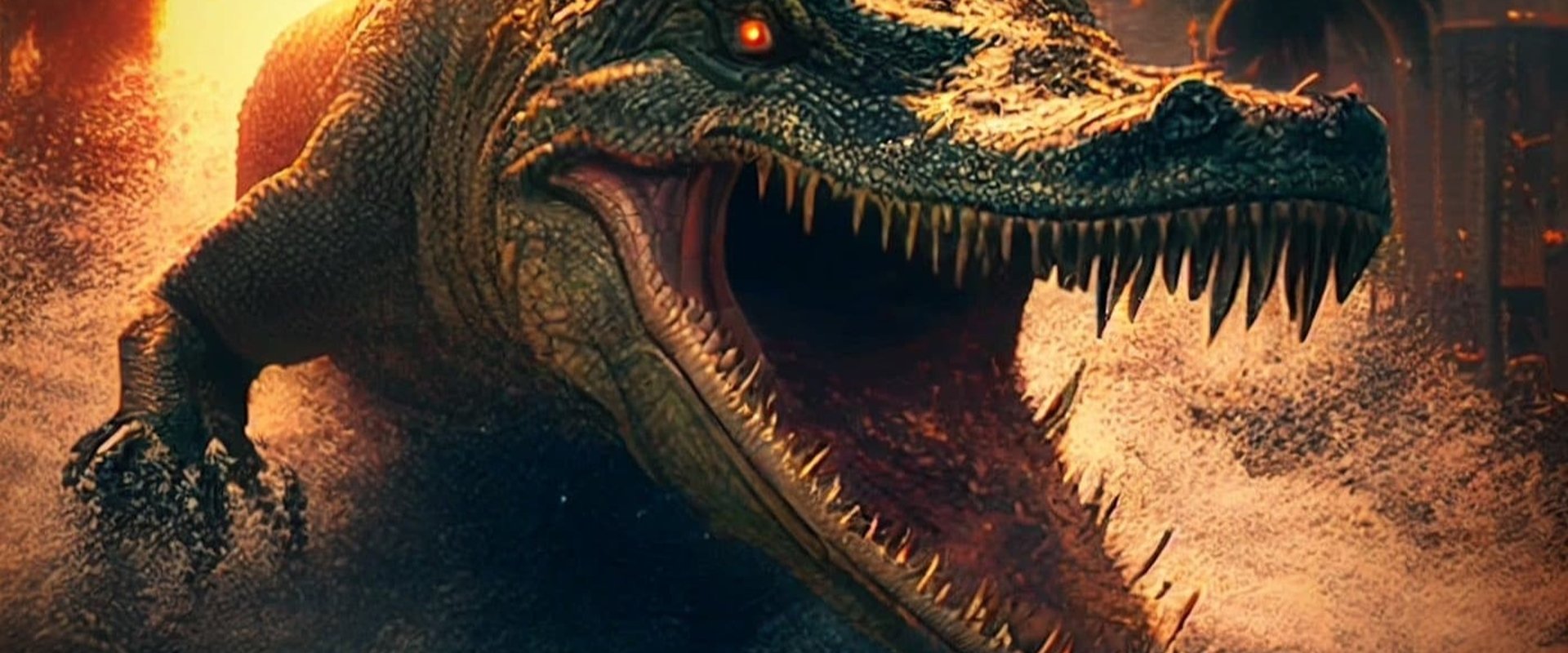Attack of the Meth Gator backdrop