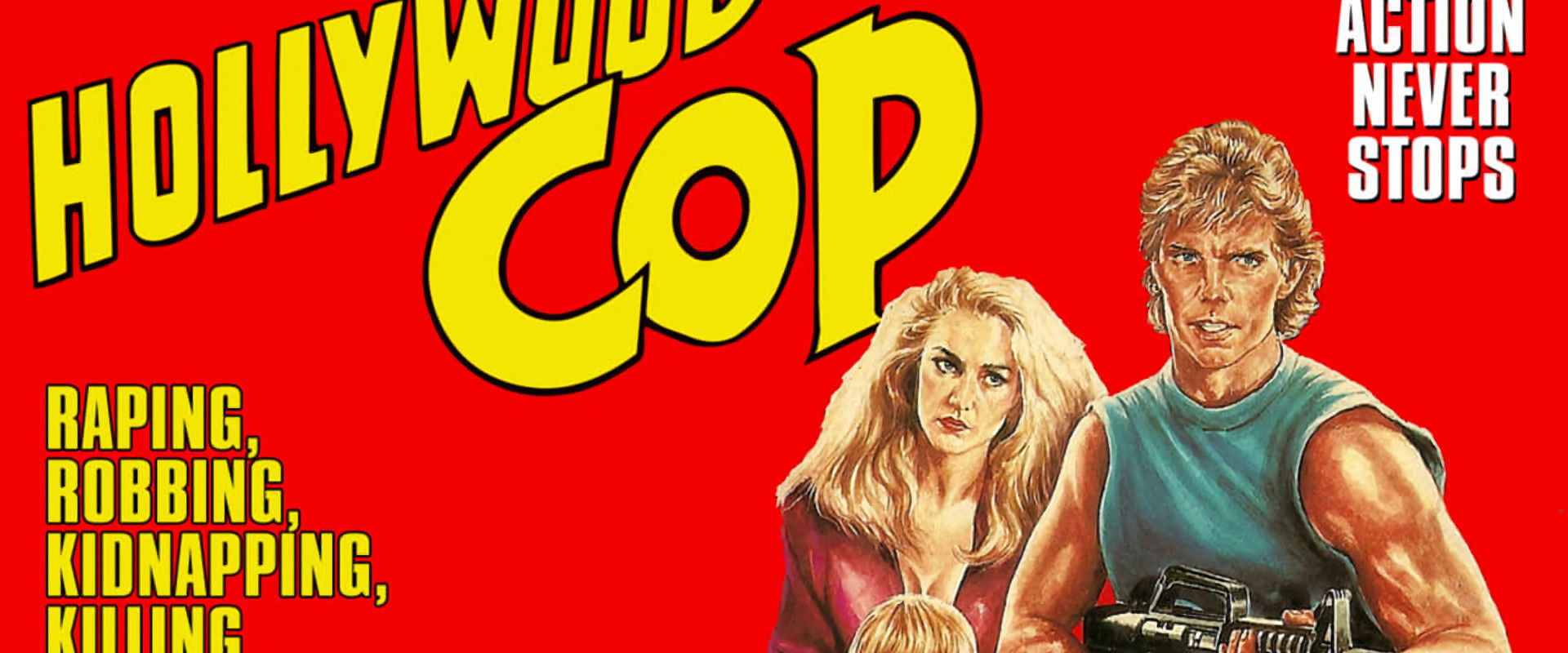 Hollywood Cop backdrop