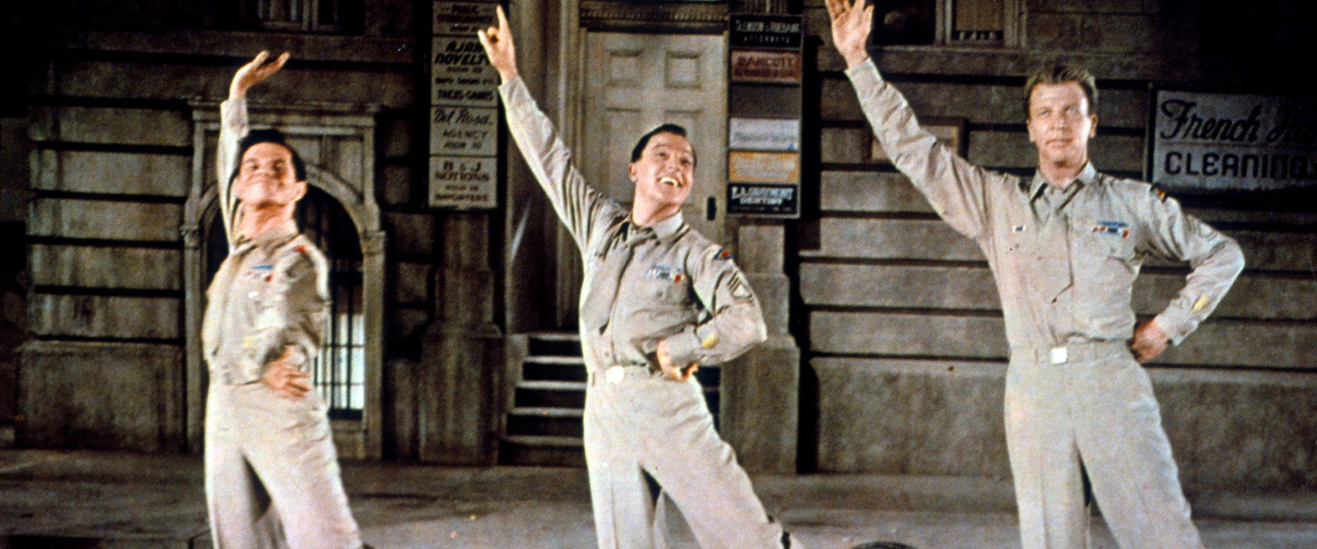 It's Always Fair Weather backdrop