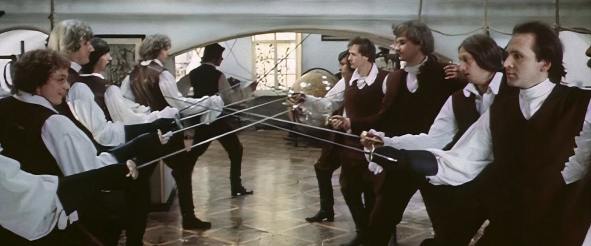 Naval Cadets, Charge! backdrop