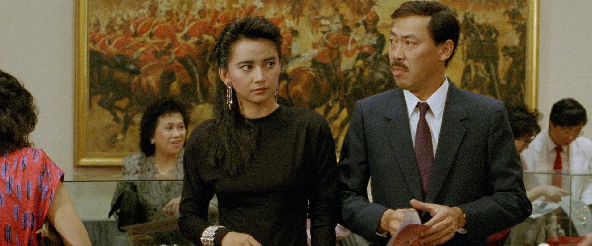 The Inspector Wears Skirts backdrop