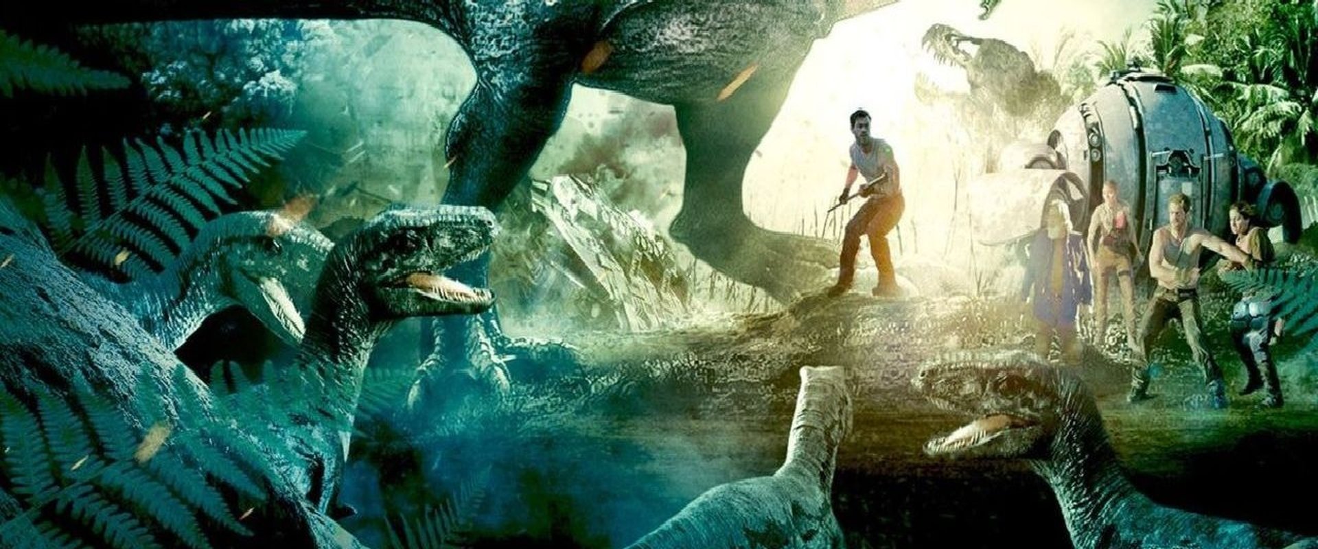 Jurassic Galaxy backdrop