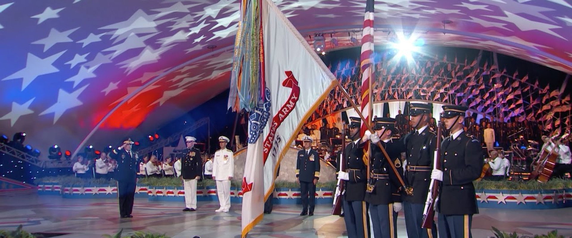 National Memorial Day Concert backdrop
