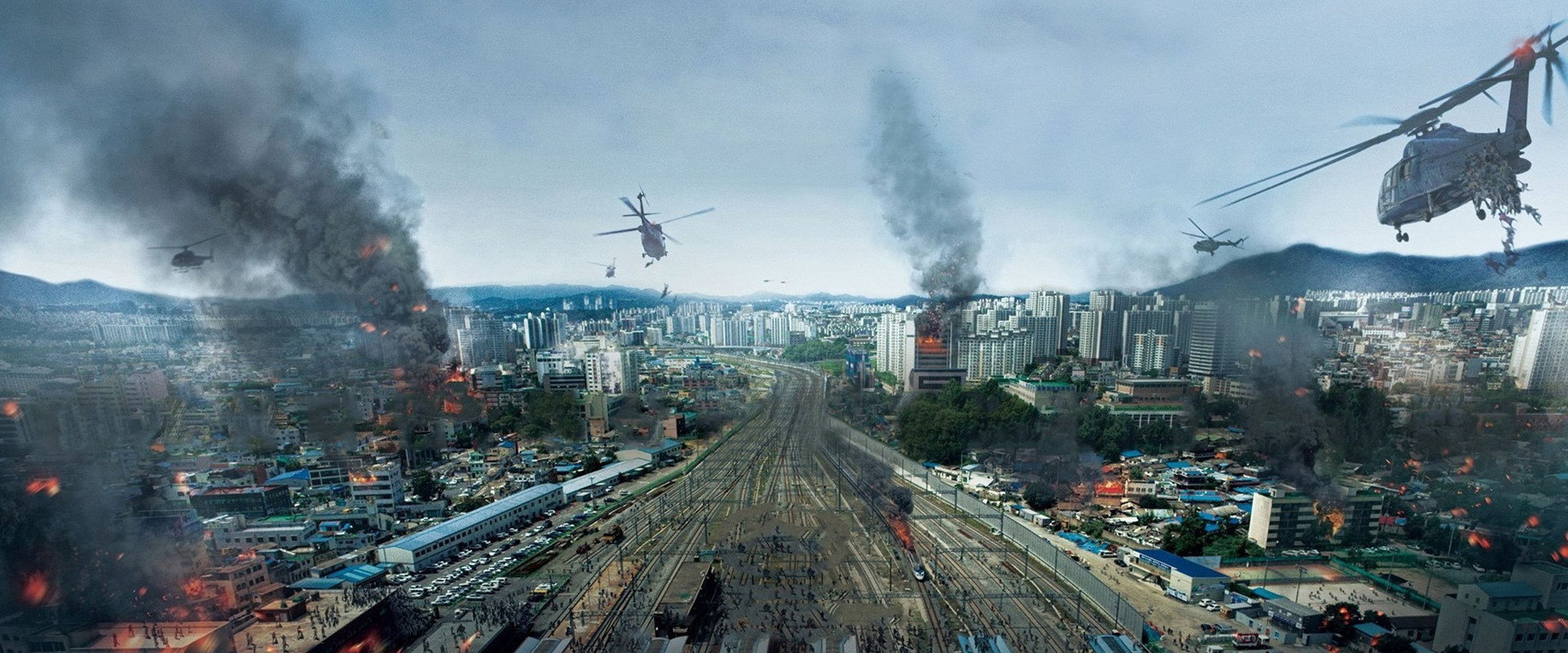 Train to Busan backdrop