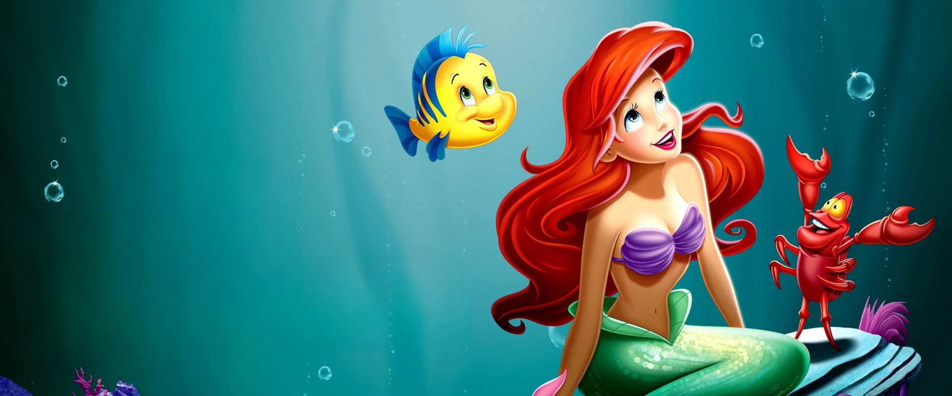 The Little Mermaid backdrop