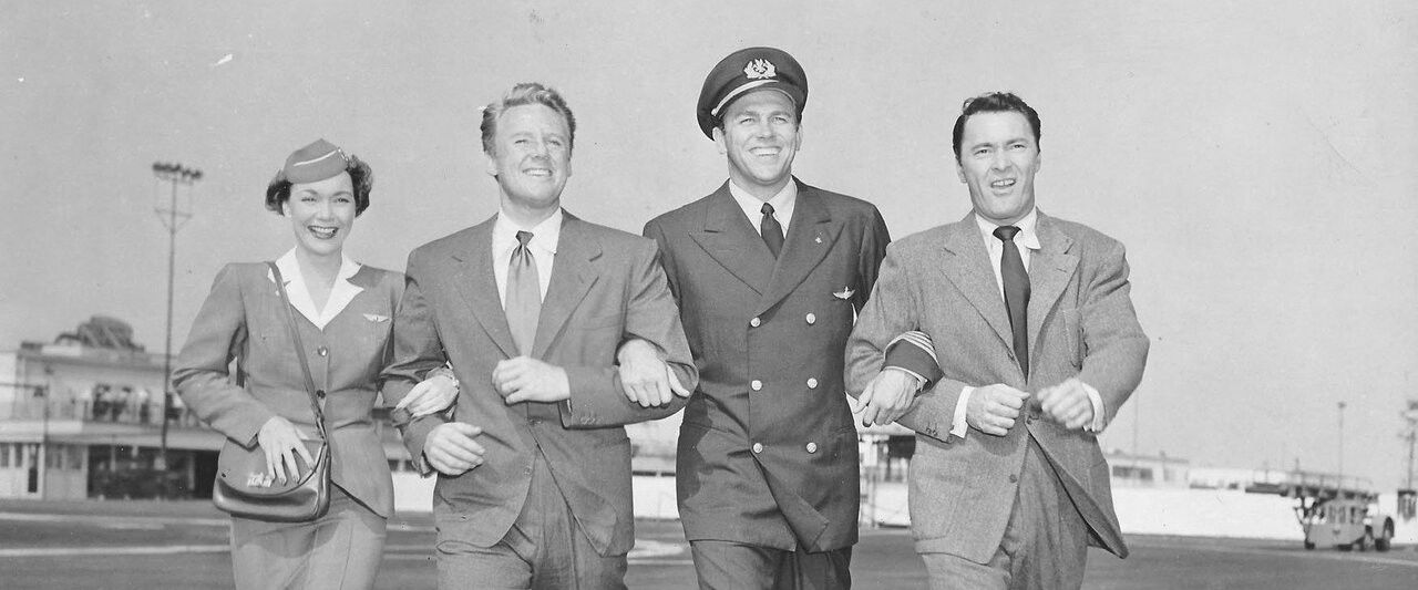 Three Guys Named Mike backdrop