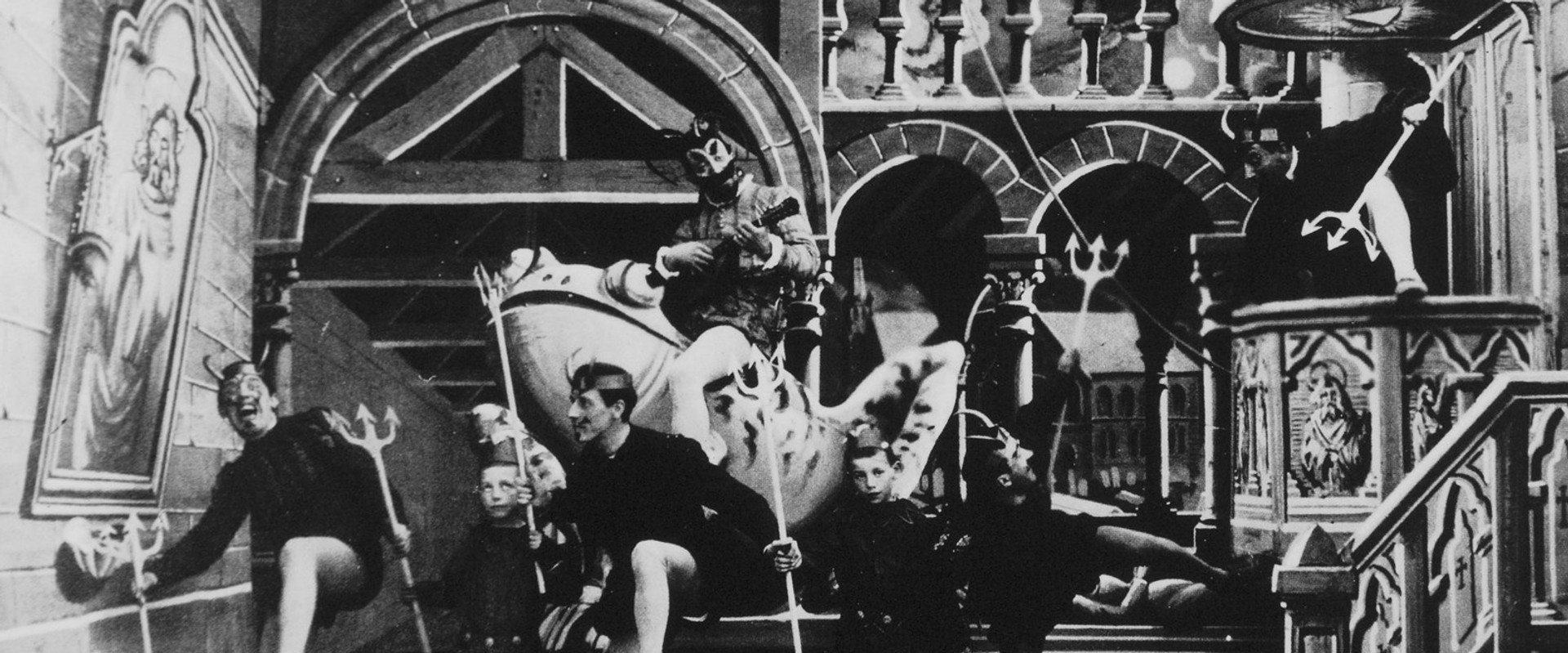 The Devil in a Convent backdrop