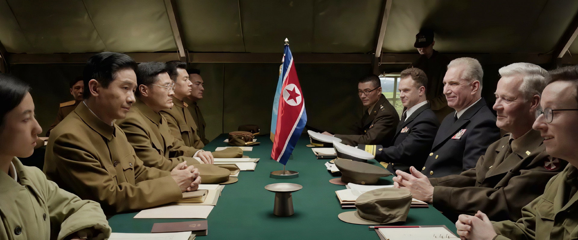 The Volunteers: Peace at Last backdrop