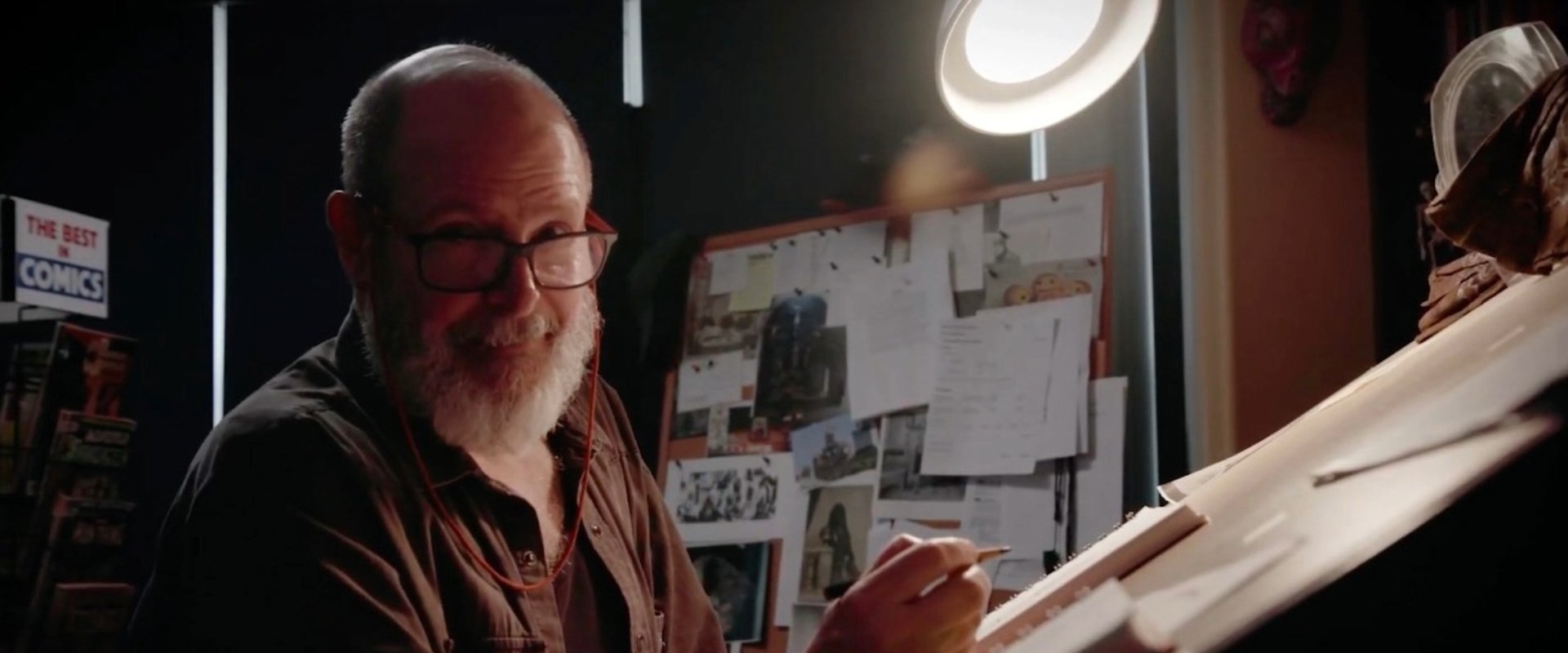 Mike Mignola: Drawing Monsters backdrop
