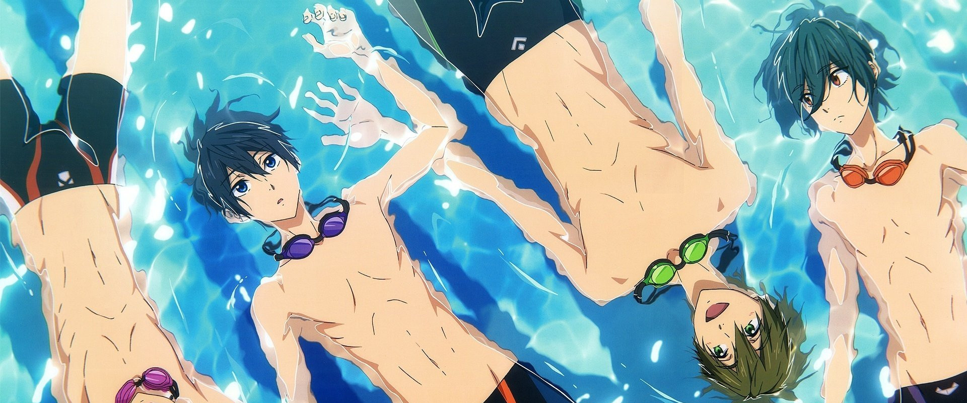 High☆Speed!: Free! Starting Days backdrop