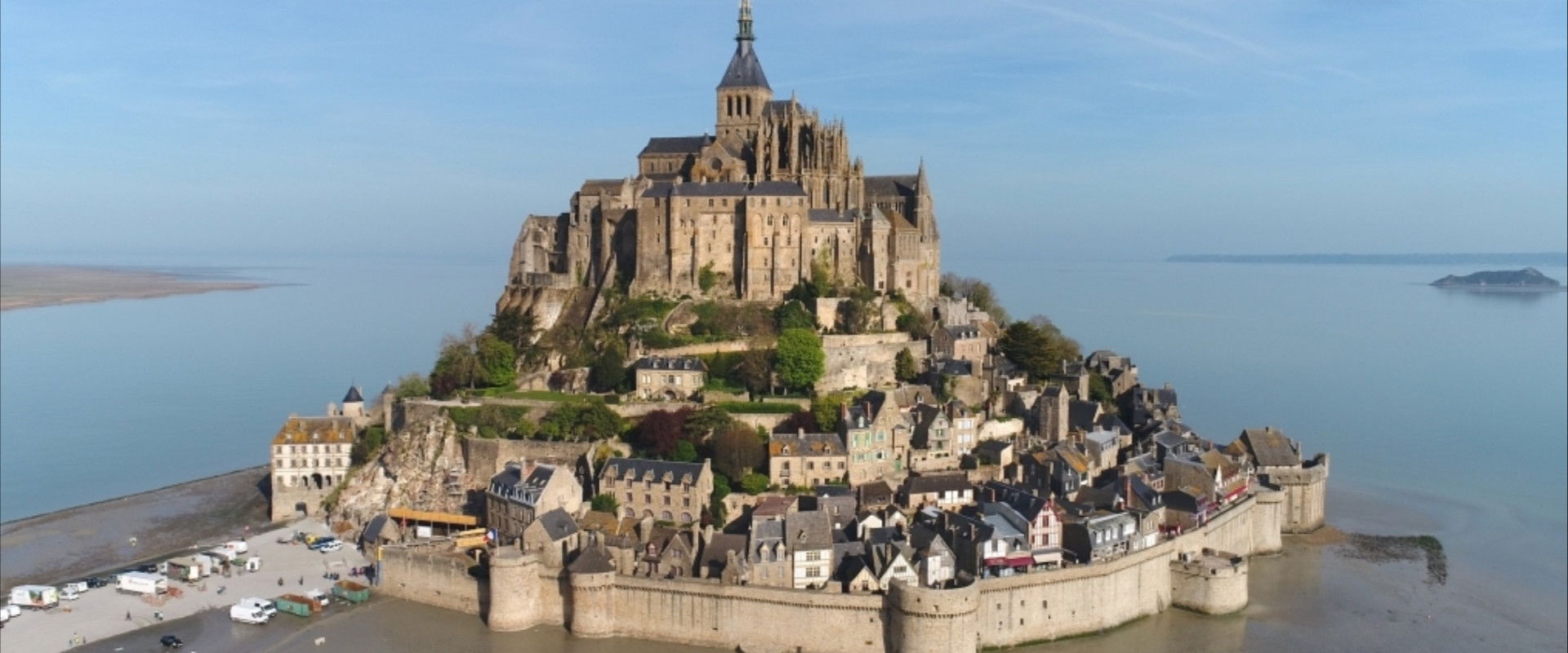 Mont Saint-Michel: The Enigmatic Labyrinth backdrop