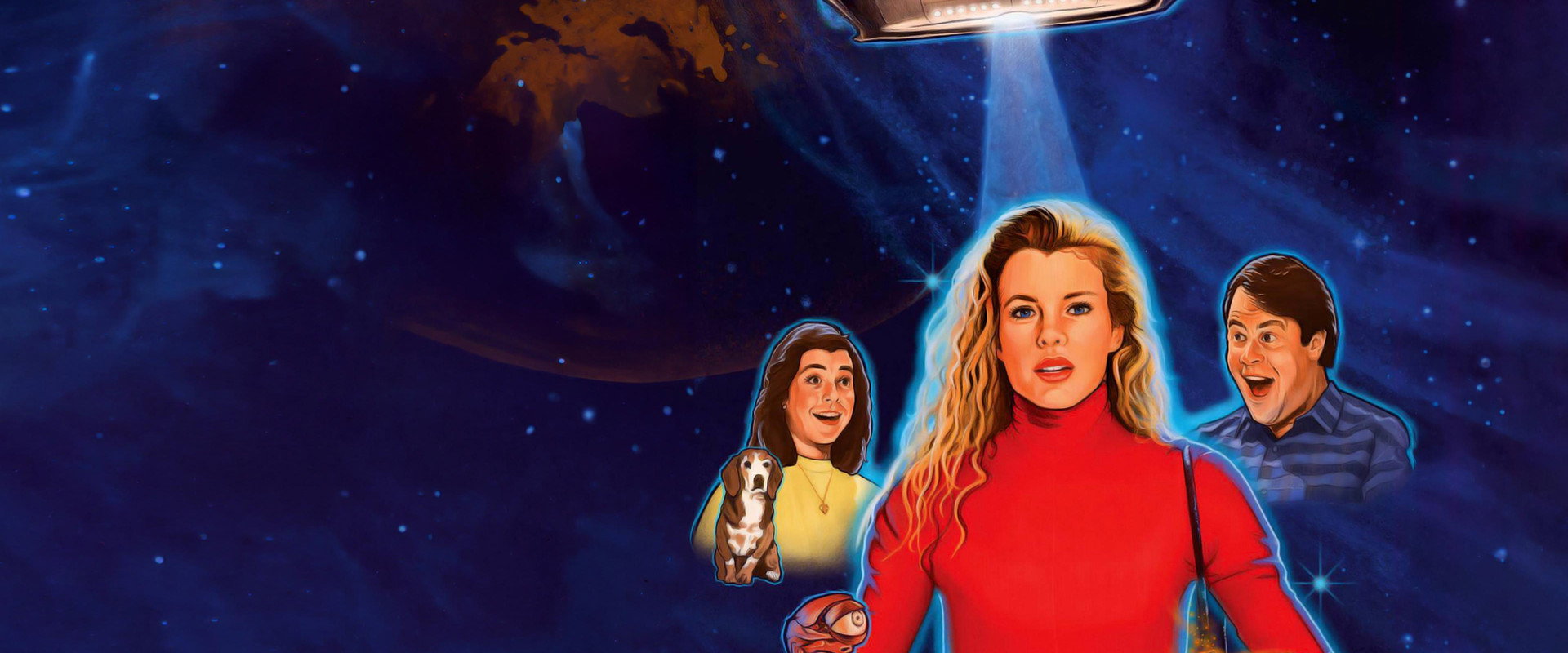 My Stepmother Is an Alien backdrop