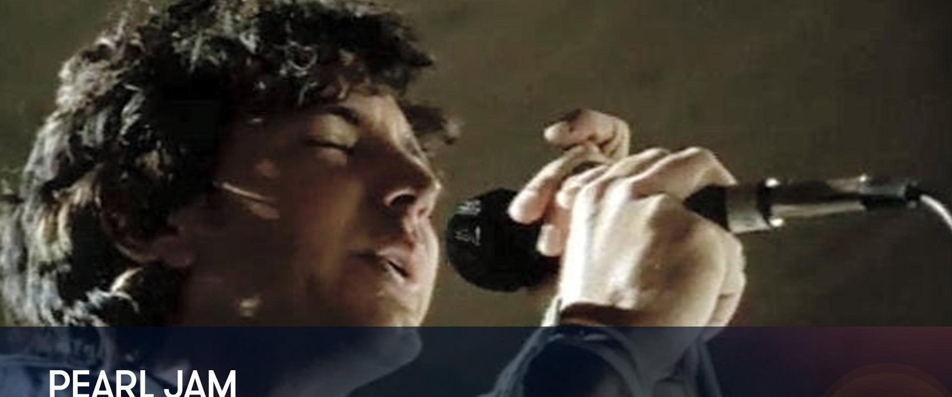 Pearl Jam: Single Video Theory backdrop