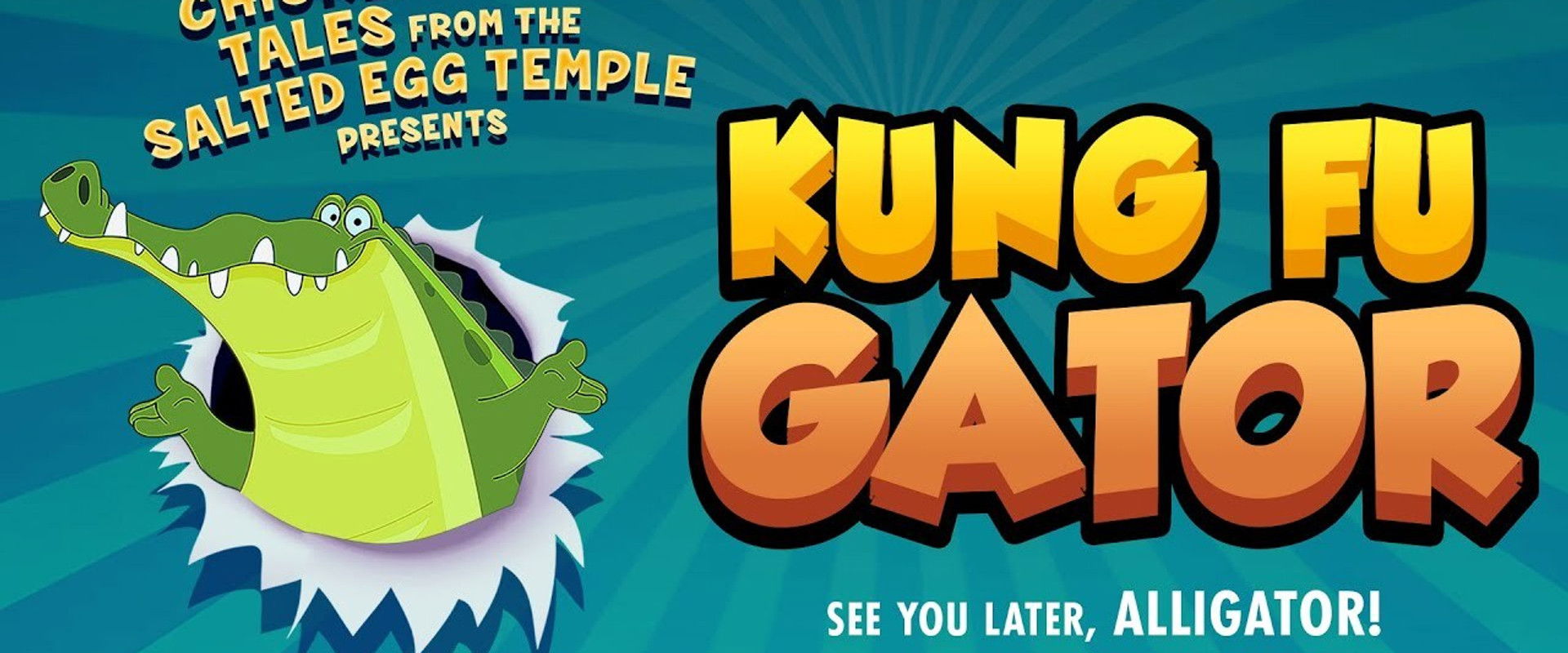 Kung Fu Gator backdrop