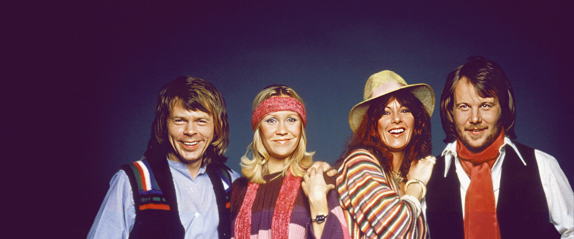 ABBA: Against the Odds backdrop