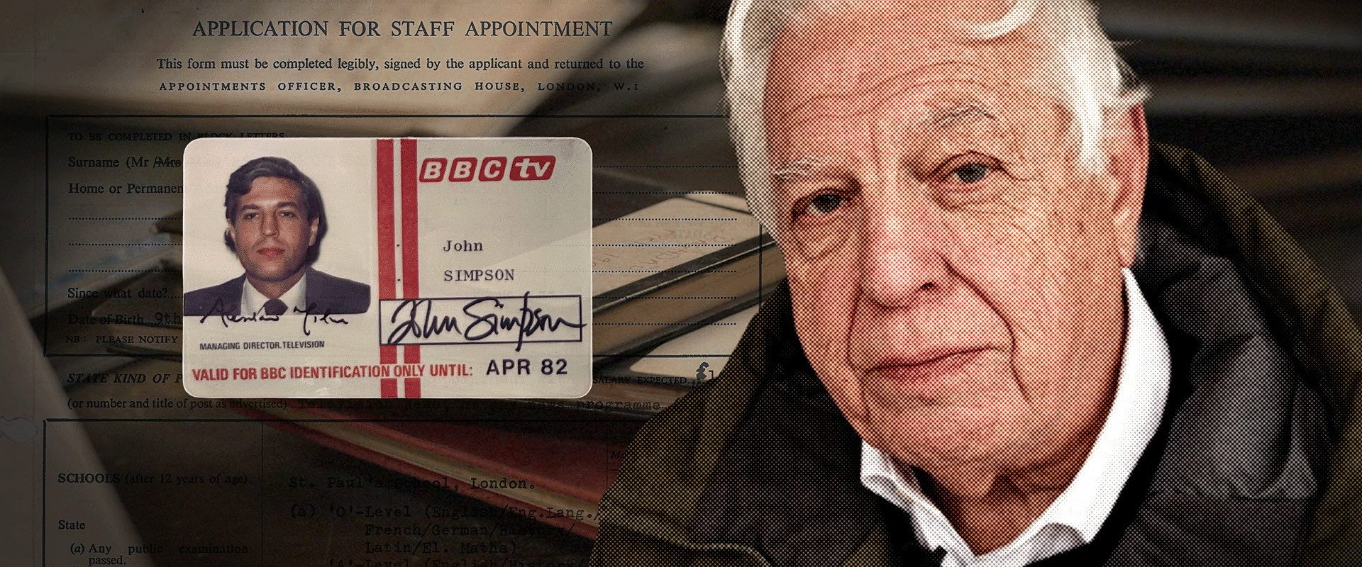 John Simpson - 60 Years at the BBC backdrop