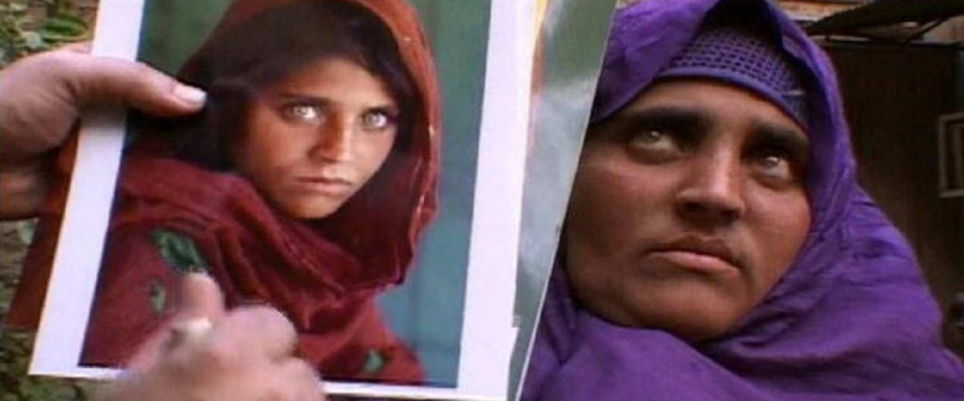 National Geographic : Search for the Afghan Girl backdrop