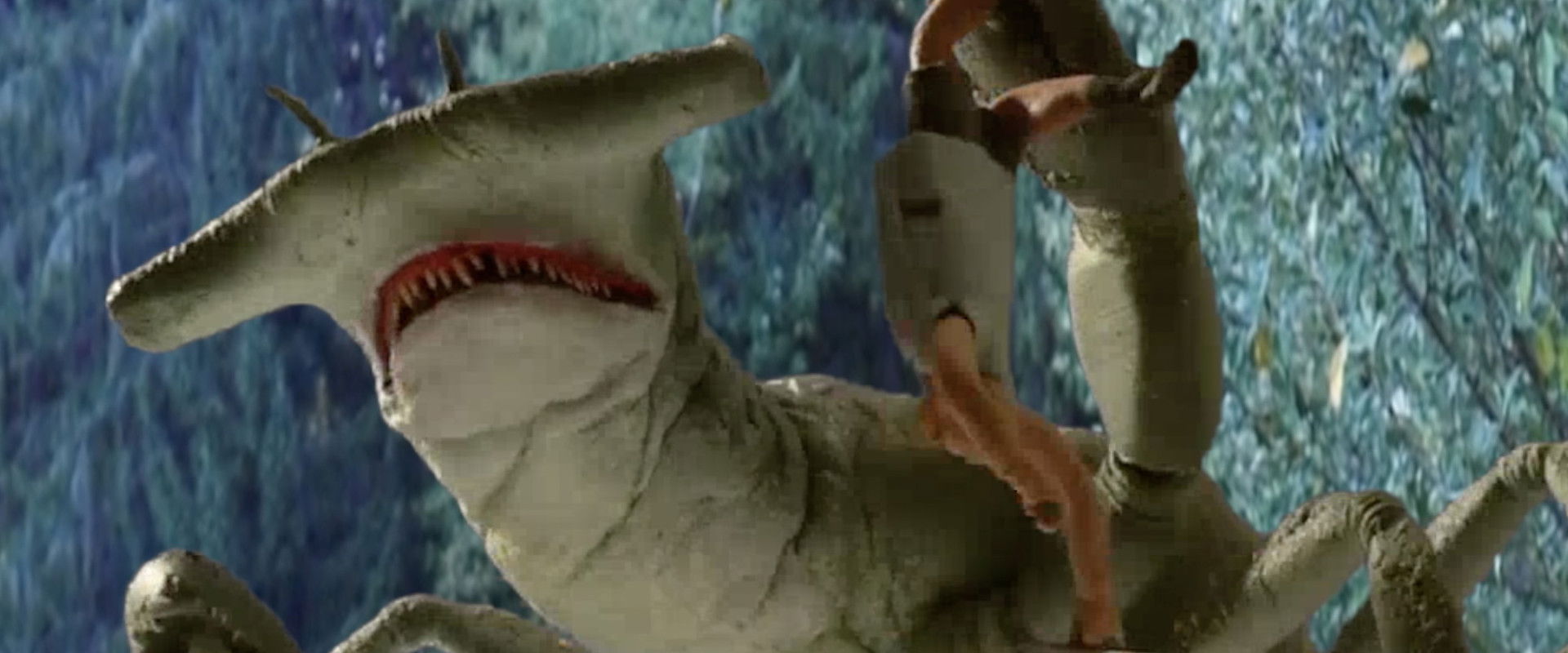 Cocaine Shark backdrop