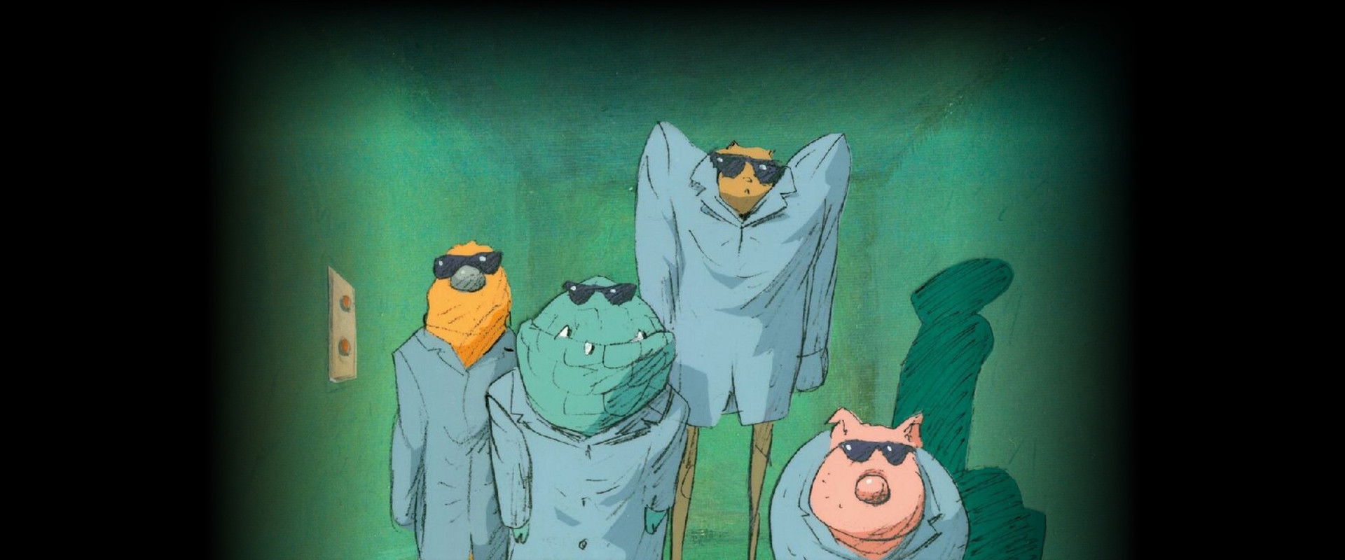 Mutant Aliens backdrop