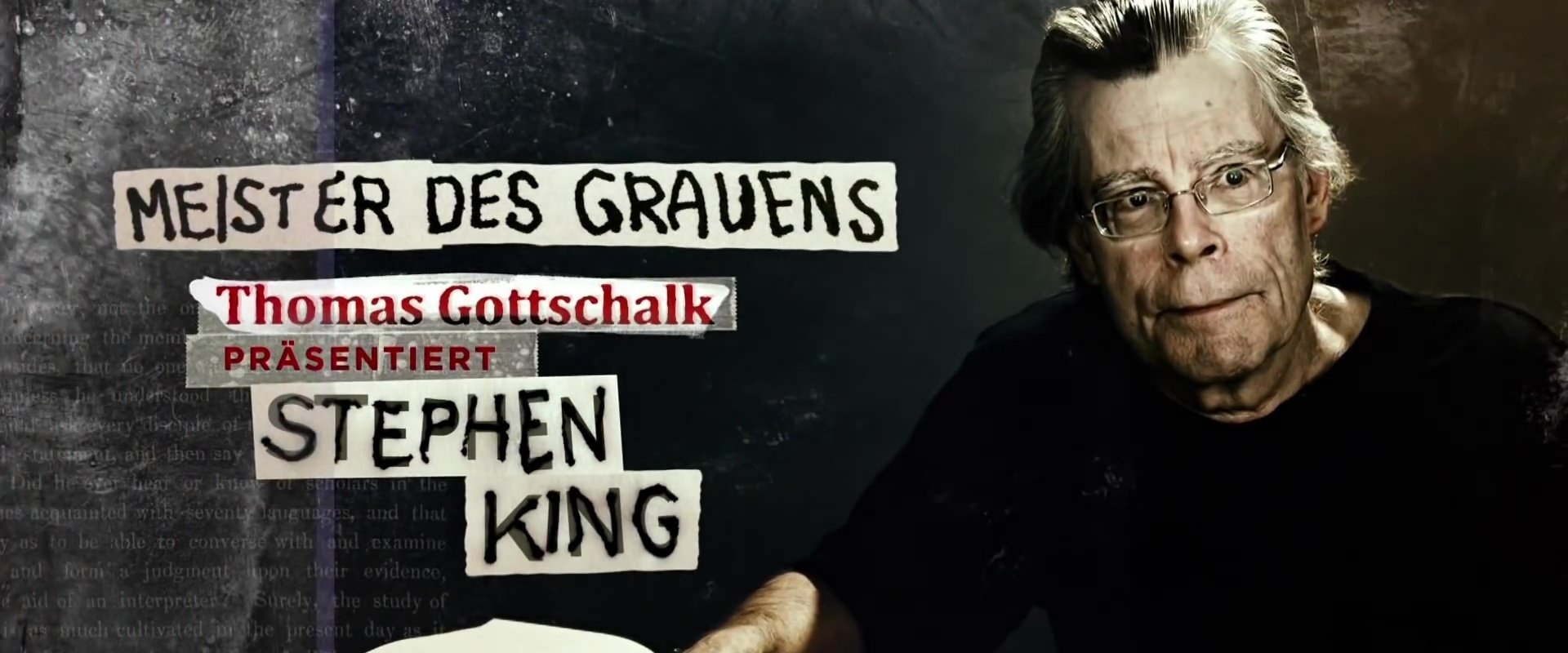 Meister des Grauens - Thomas Gottschalk präsentiert Stephen King