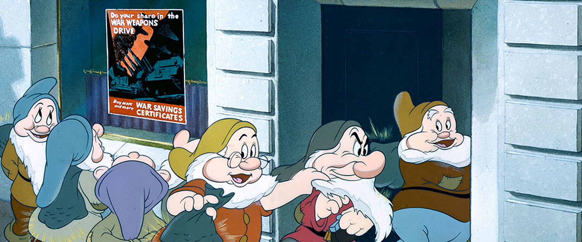 7 Wise Dwarfs backdrop