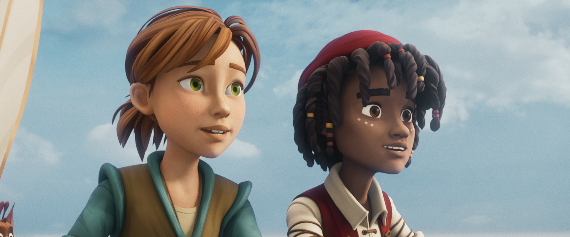 Lydia and the Mist Rider backdrop