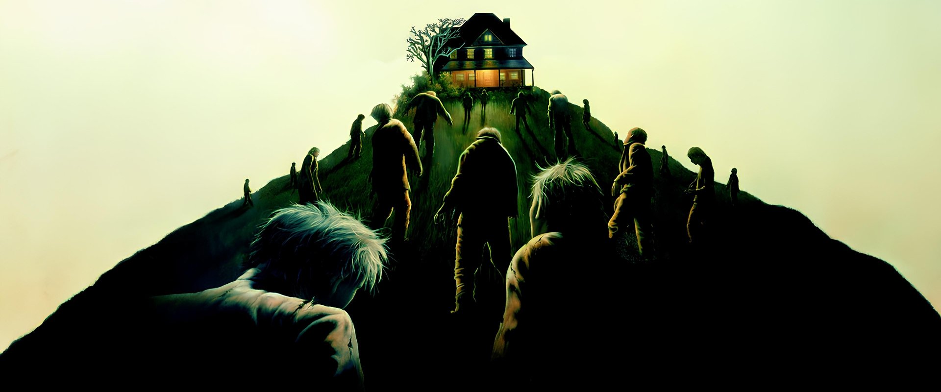 Night of the Living Dead backdrop