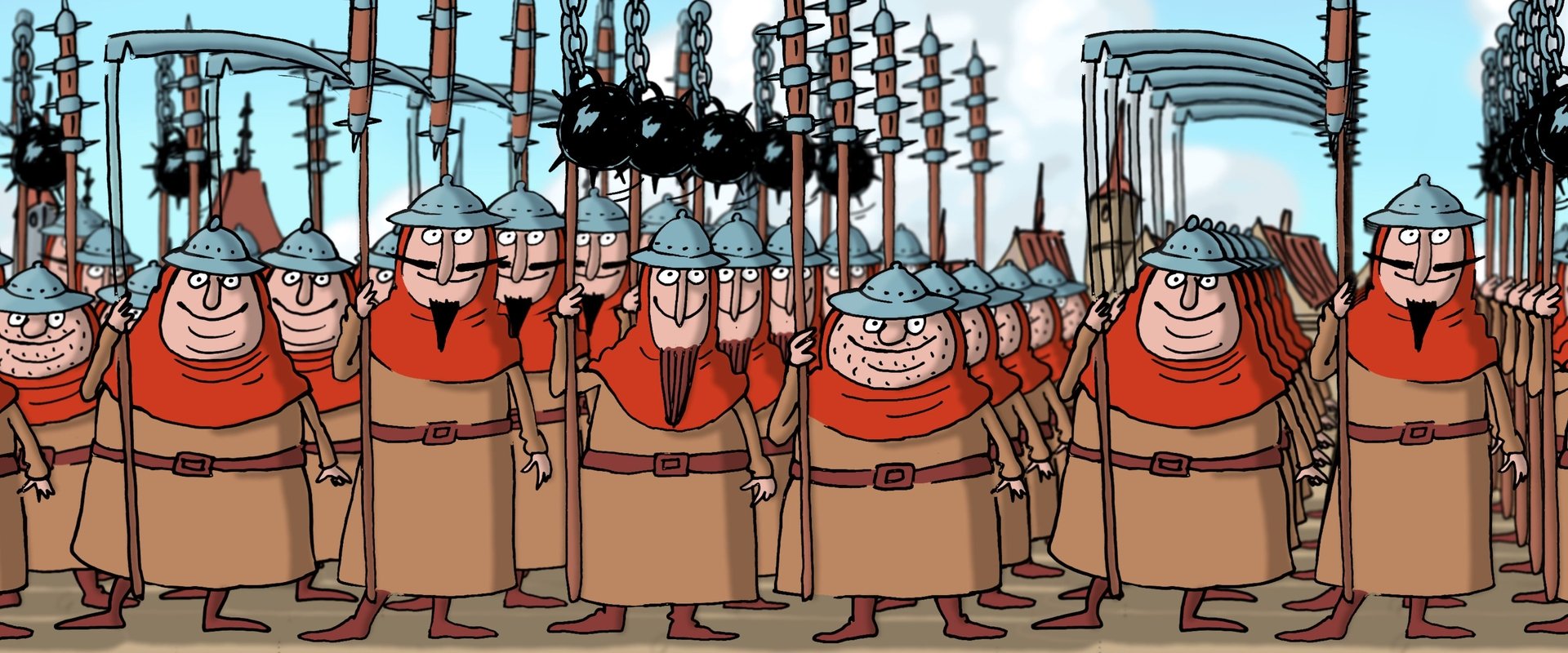 The Hussites backdrop
