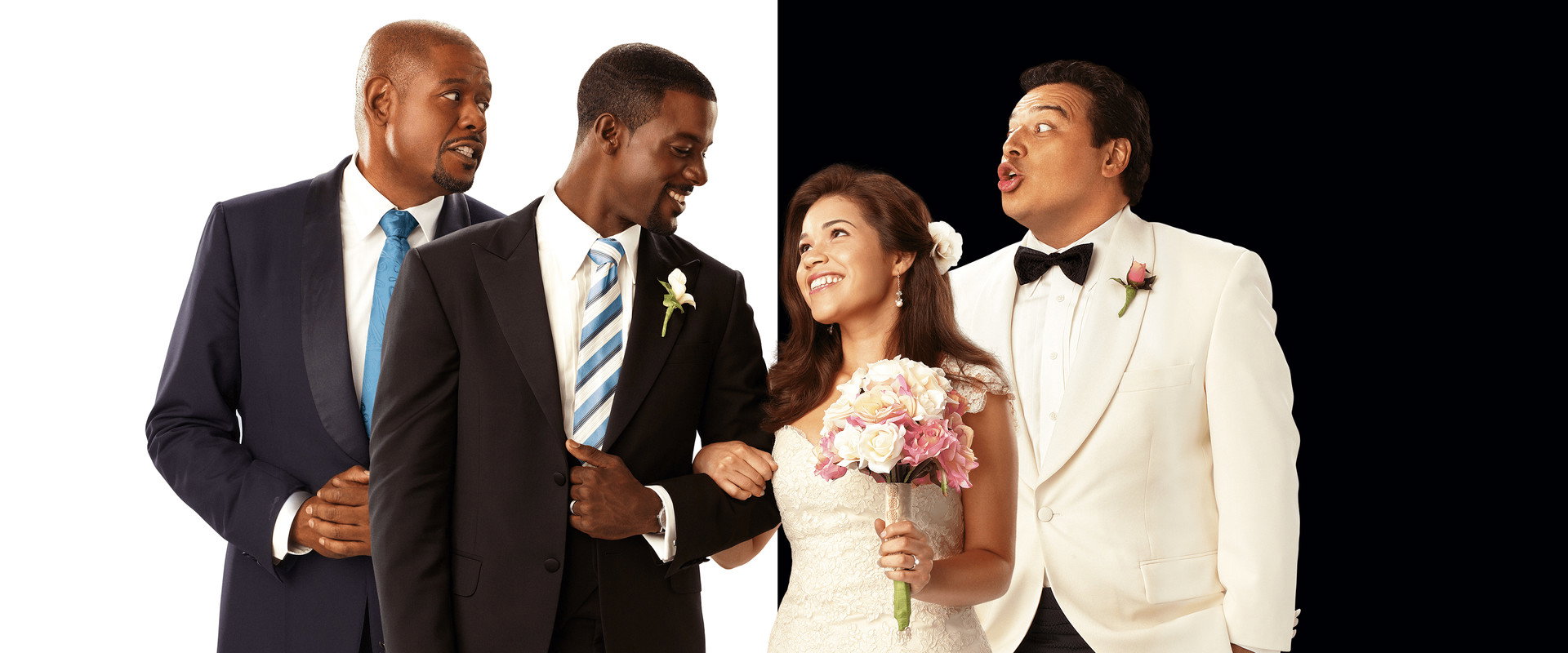 Our Family Wedding backdrop