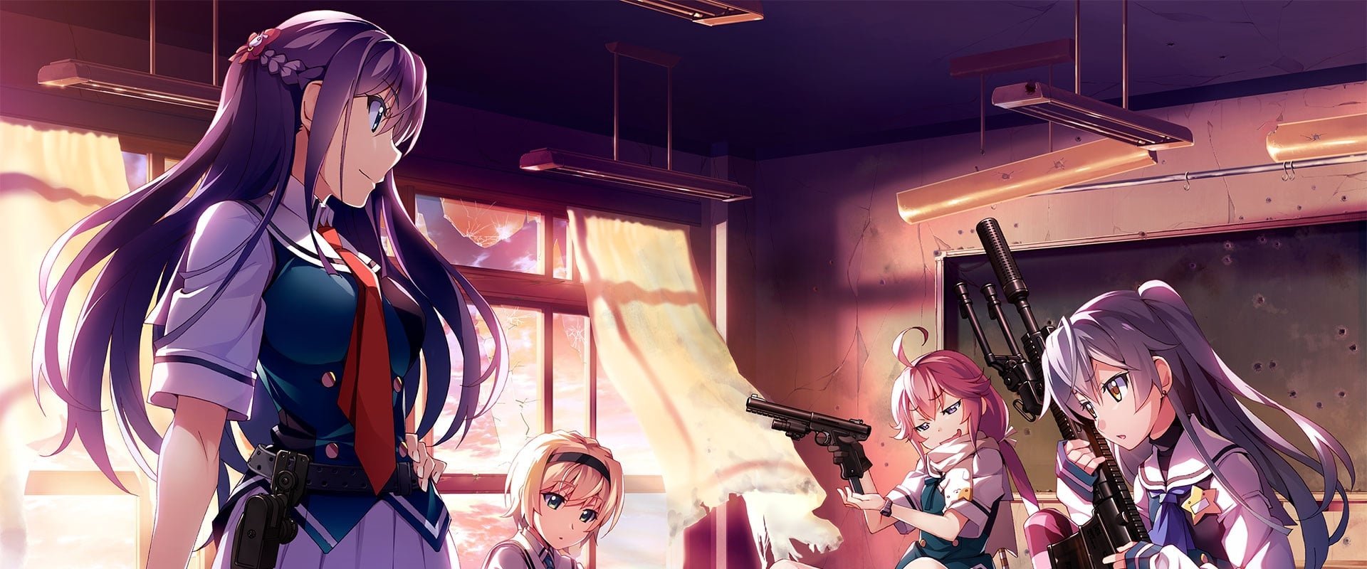 Grisaia: Phantom Trigger the Animation backdrop