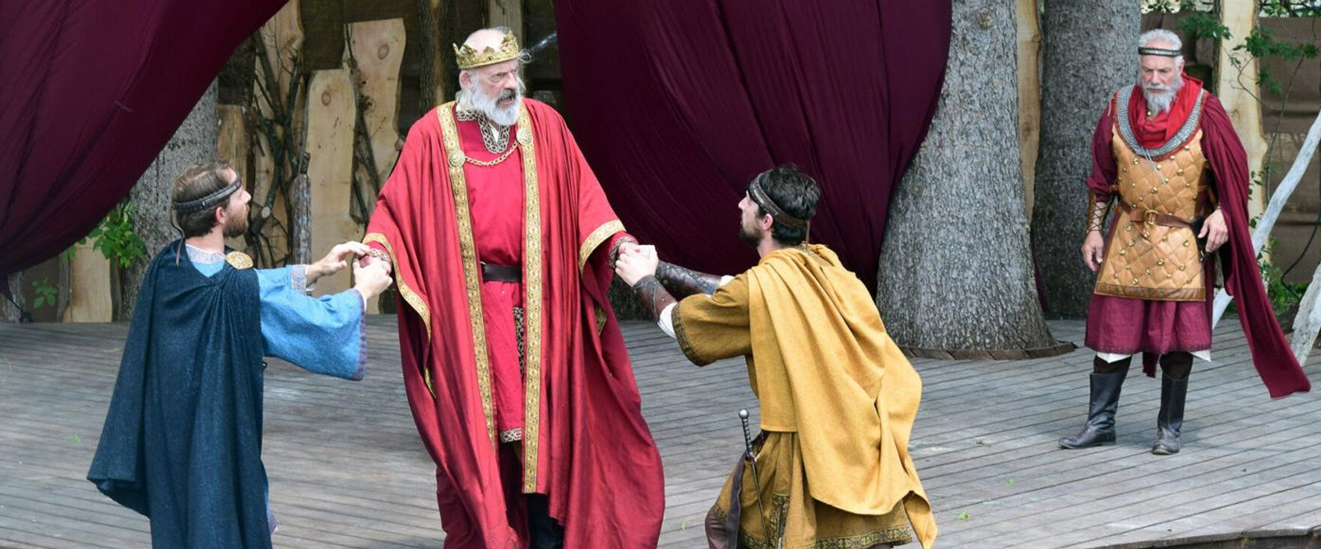 King Lear backdrop