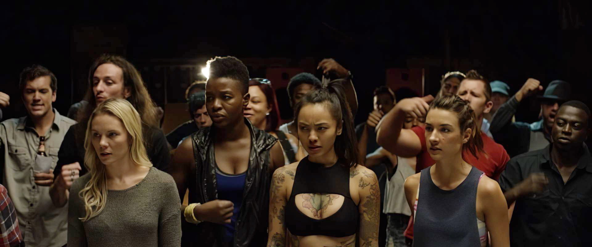 Female Fight Squad backdrop