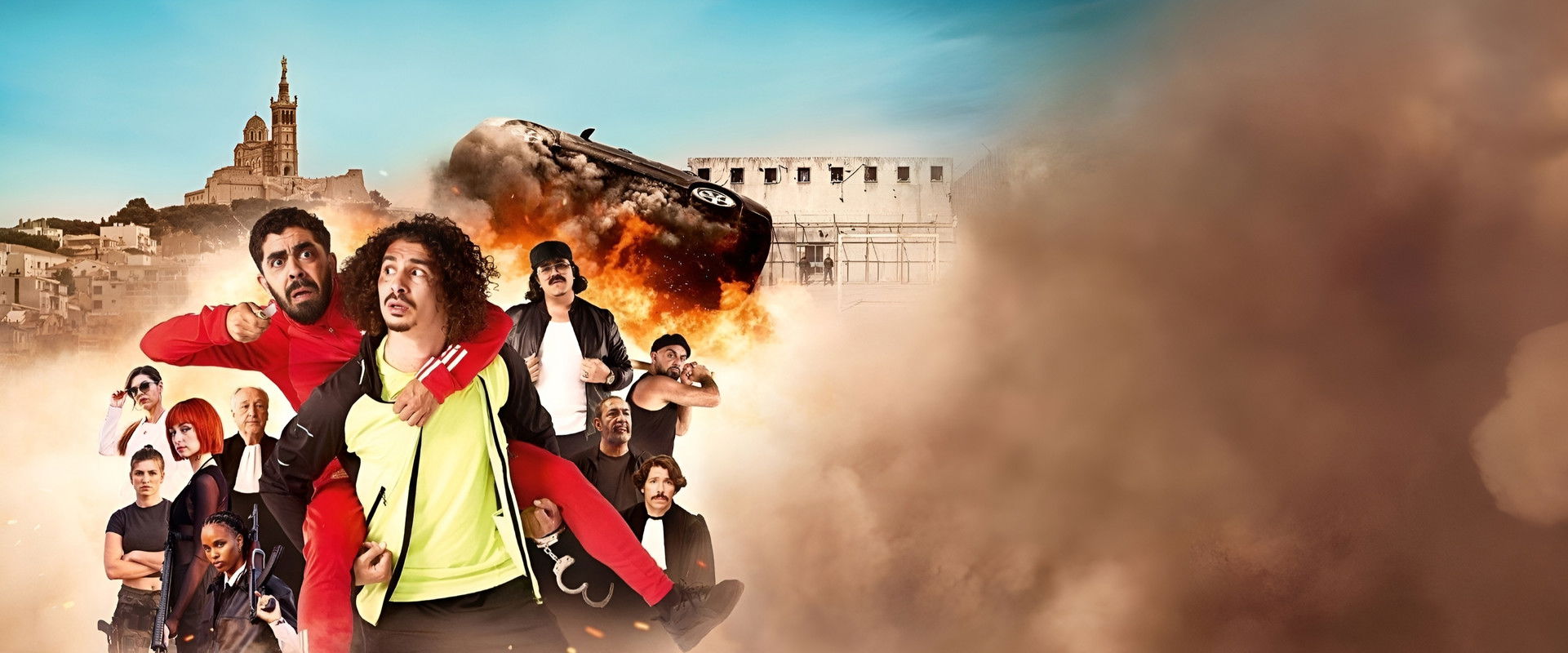 Sous écrous backdrop