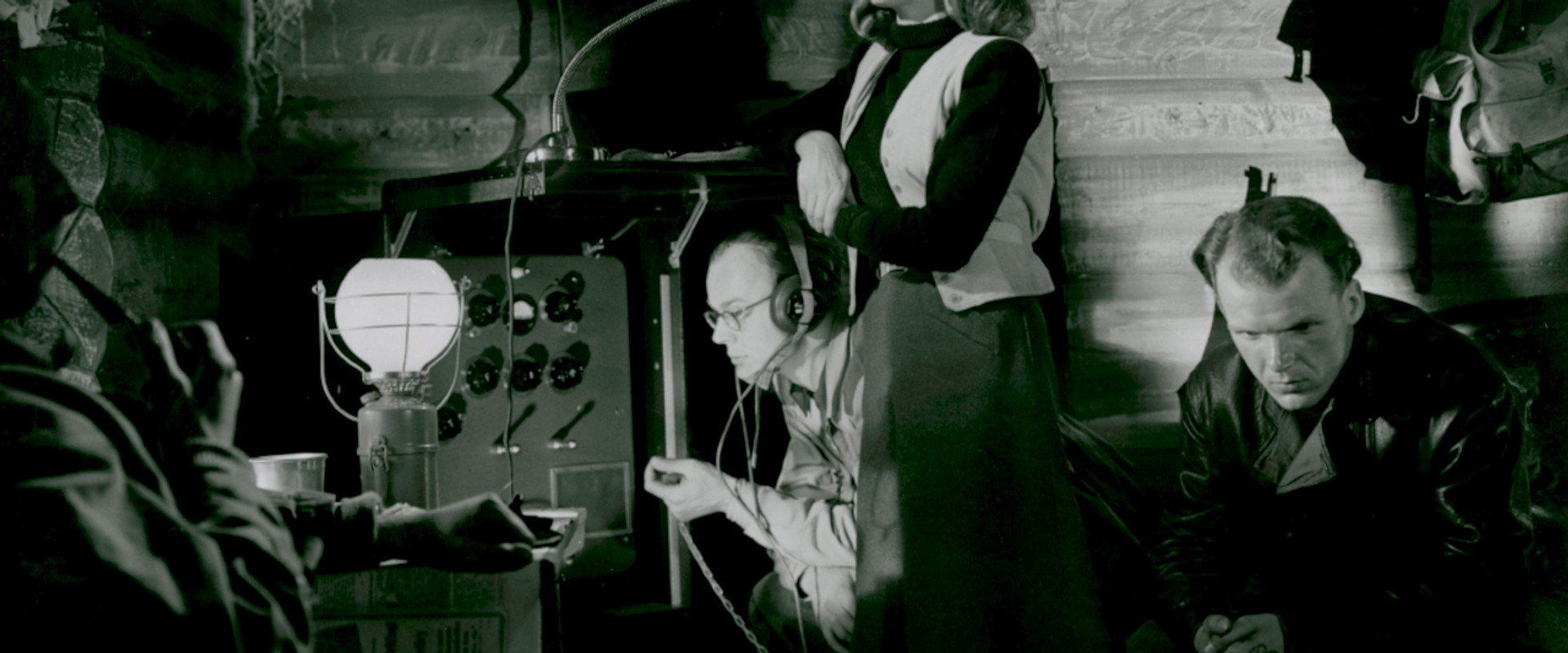 There's a Fire Burning backdrop