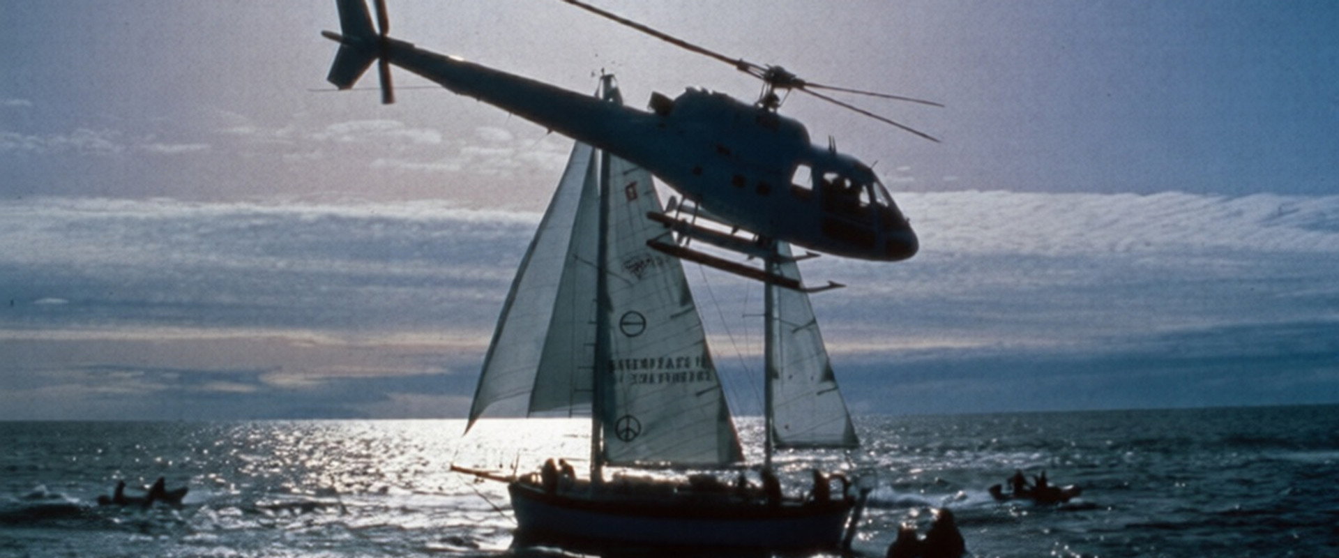 The Rainbow Warrior backdrop