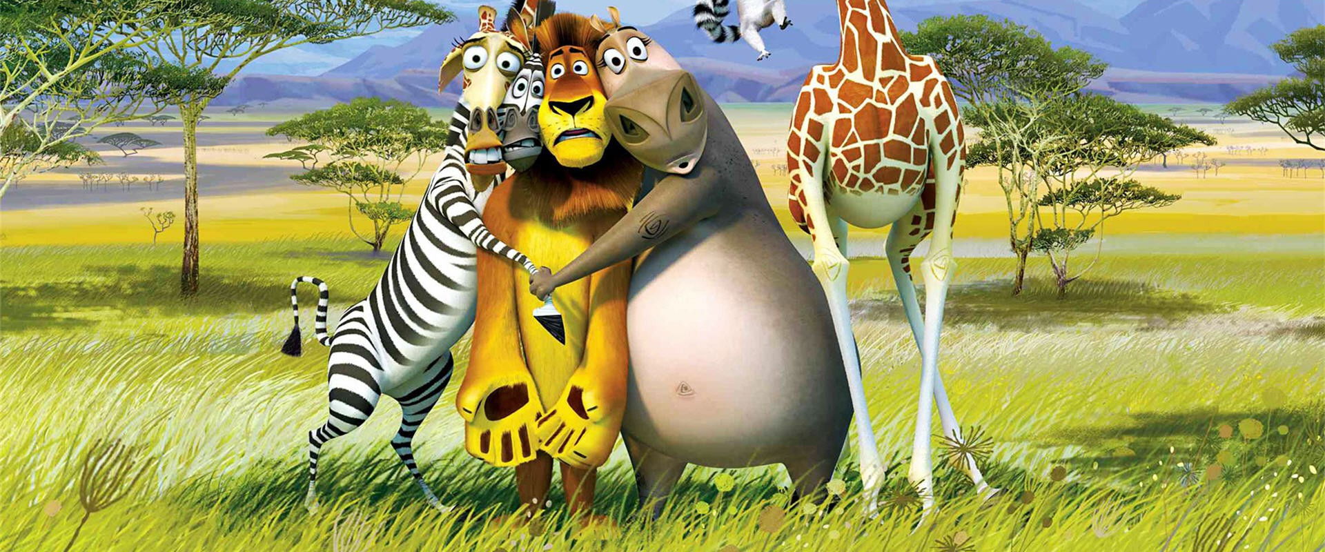 Madagascar: Escape 2 Africa backdrop