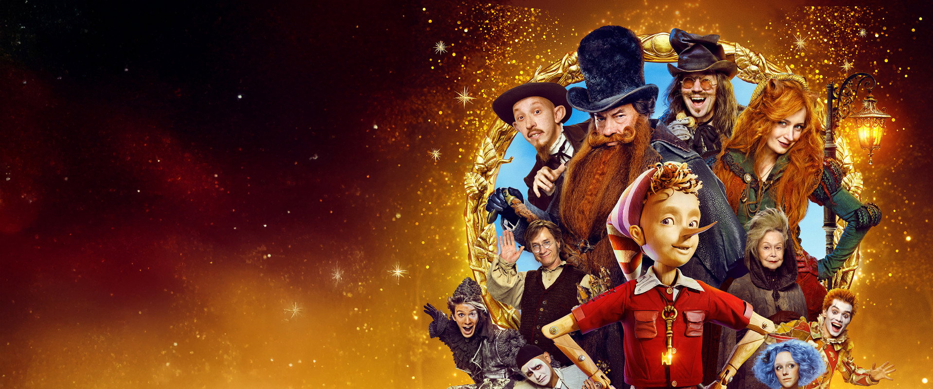 The Golden Key: A New Pinocchio Story backdrop