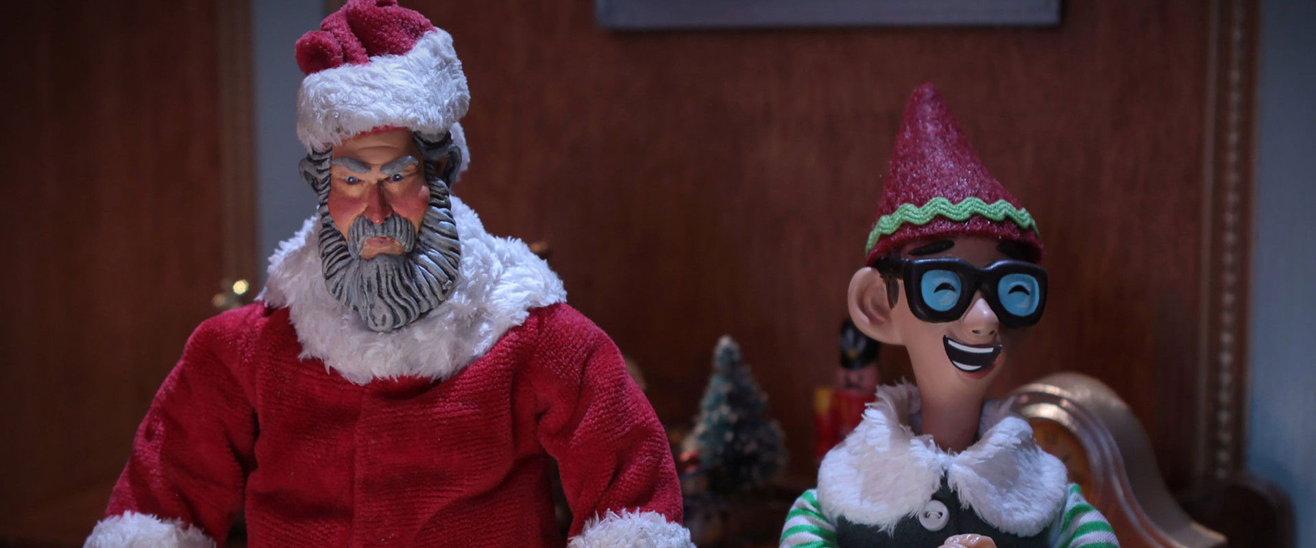 Robot Chicken's Christmas Special backdrop